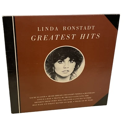Linda Ronstadt Greatest Hits (Vinyl, 1976) Asylum 7E-1092 Good+ LP Record Album - Image 1 of 4