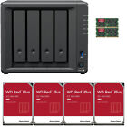 Synology Ds423+ 4-Bay Nas 6Gb Ram 48Tb (4X12tb) Of Wd Red Plus Drives