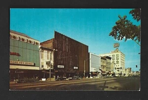 POSTAL: HIGH STREET VIEW - HAMILTON, OHIO - TIENDAS, NEGOCIOS, AUTOS años 60 - Imagen 1 de 2