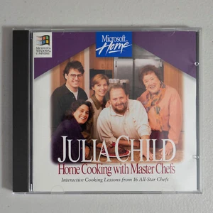 Microsoft Home - Julia Child: Home Cooking With Master Chefs Big Box - 1995 - Picture 1 of 4