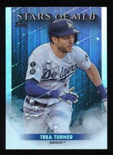 TREA TURNER 2022 TOPPS SERIES 2 STARS OF MLB FOIL #SMLB-47 DODGERS