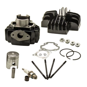 Rebuild Head Bore Barrel Cylinder Piston Rings Set For YAMAHA PW50 PY50 PEEWEE50 - Picture 1 of 12