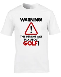 Camiseta de golf para hombre campo de golf deporte tour palos caddie genial divertida idea de regalo - Imagen 1 de 2
