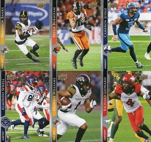 2021 UPPER DECK CFL FOOTBALL BASE Cards #1-200   ***U-Pick***