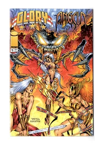 GLORY/ANGELA: ANGELS IN HELL #1 IMAGEN CÓMICS 1996 CASI NUEVO+ 1ª DARKCHYLDE RANDY QUEEN - Imagen 1 de 2