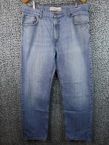 Levis Mens 559 Relaxed Straight Jeans 36x32 Blue Medium Wash Denim Mid Rise - Picture 1 of 18