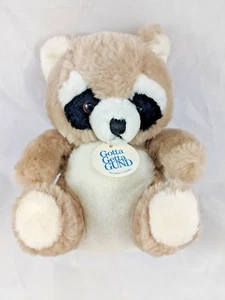 Gund Raccoon Plush 7 Inch 1981 Vintage Stuffed Animal toy - Picture 1 of 8