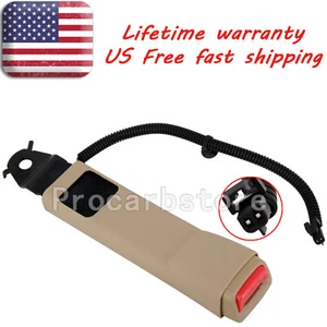 Driver Seat Belt Buckle End Front Left Side For GMC Chevrolet Silverado 2007-13 - Picture 1 of 11