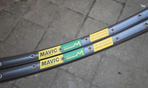 MAVIC MA 40 Rim Pair / Clincher 28" 700C / 36 H / Anthrazit / Drahtreifen MA40 - Picture 1 of 10
