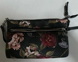 Dana Buchman Small Flowered Purse Handbag Excellent Condition - Picture 1 of 3