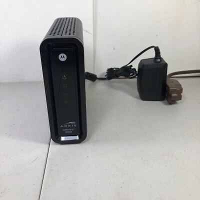 Motorola/Arris SURFboard Model SB6121 172 MBPS DOCSIS 3.0 Cable Modem - Black - Image 1 of 4
