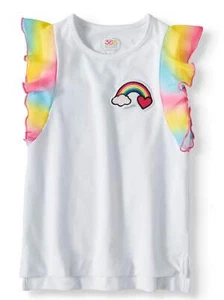 Kids From Garanimals Flutter Tank with Interactive Patch Size 4 (LOC TUB L-29) - Picture 1 of 3