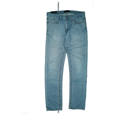Zara Hombre Vaqueros Stretch Slim Fit Recto Pierna Gr.42 W32 L32 Azul Claro Top - Imagen 1 de 4