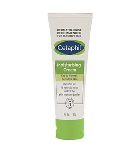 Cetaphil Moisturising Cream (80gm) For Face & Body Dry Skin To Normal Skin - Picture 1 of 6