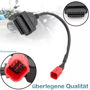 Adaptador Euro5 6 pines moto moto diagnóstico KTM Moto Guzzi/Vespa-Honda/Piaggio, - Imagen 1 de 24