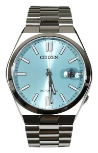 Citizen Tsuyosa Edelstahl Eisblaues Zifferblatt Automatisch NJ0151-88M Herrenuhr