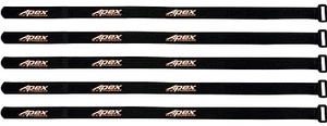Apex RC Products 16mm X 400mm Lipo Battery / Camera Straps - 5 Pack #3042 - Picture 1 of 4