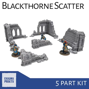 Blackthorne Scatter Terrain - 3d Printed Fantasy Terrain for Tabletop Wargaming - Picture 1 of 6
