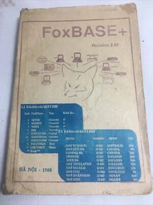 1988 Vintage Signed Vietnamese FoxBASE+/Mac Commands & Functions  FoxCode - Picture 1 of 9
