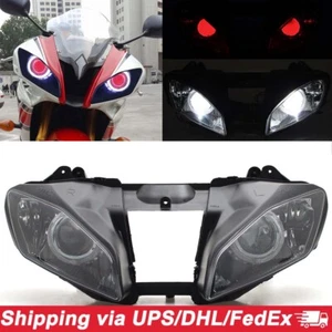 Customized Front Headlight Assembly w/Red Devil Eye For Yamaha YZF-R6 2006 2007 - Picture 1 of 21
