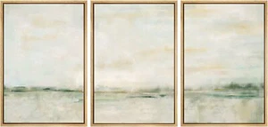 Minimalist Wall Art Framed Canvas Prints Set of 3 - Picture 1 of 5