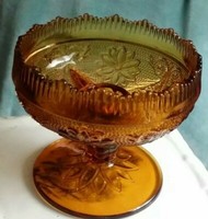 Download Vintage Flared Pressed Pattern Glass Clear Color Footed Vase w/Hobstar design | eBay