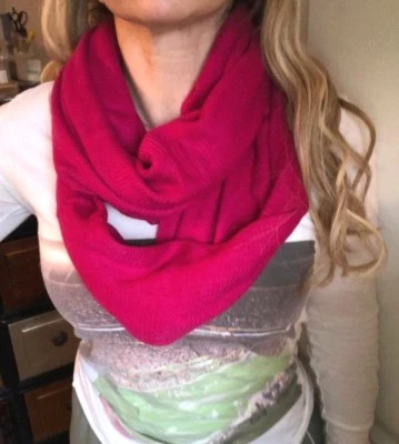 Echo Design Luxury Super Soft Infinity Loop Snood Scarf 524 Fuchsia, 385104 NWT - Image 1 of 2