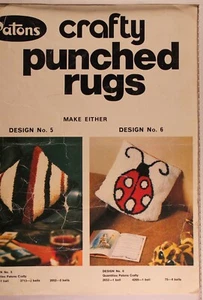 Patons Crafty Punched Rugs Leaflet - Bild 1 von 2
