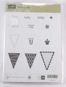 Stampin Up Pennant Parade stamp set of 13 - Bild 1 von 4