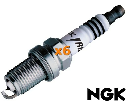 NGK Spark Plug Iridium IX FOR Volvo 140 72-1975 2.0 S (142,144)  BPR7HIX x6 Foto 1 de 1