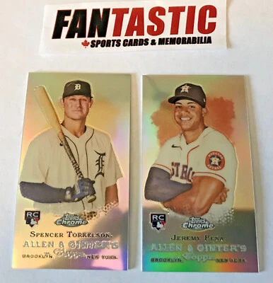 2022 Topps Allen & Ginter Chrome Rookie Design Variations Miini Insert YOU PICK - Image 1 of 2