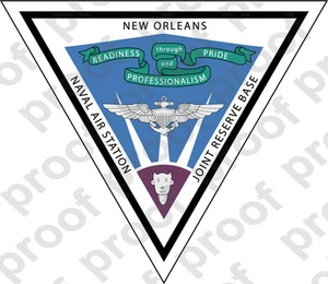STICKER USN NAS New Orleans - Picture 1 of 1