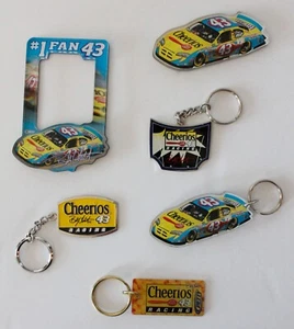 NASCAR/Bobby Labonte/#43 Cheerios Keychains/Magnets - Picture 1 of 2