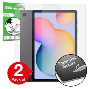 Front and Back Protector For Samsung Galaxy Tab S6 Lite 2022 MATTE ANTIGLARE - Picture 1 of 5