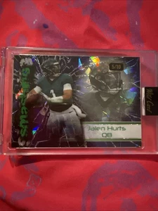 2024 Wild Card Alumination Smashing Jalen Hurts 5/10 Eagles #AS-JH - Bild 1 von 8