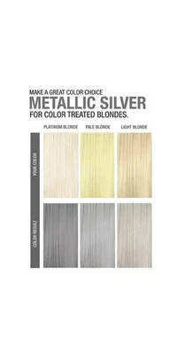 No Fade Fresh Metallic Silver Platinum Hair Color Deposit Conditioner 6.4 fl oz - Image 1 of 4