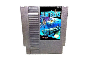Silent Service Nintendo NES Vintage Game 1989 Ultra Games Japan US Region