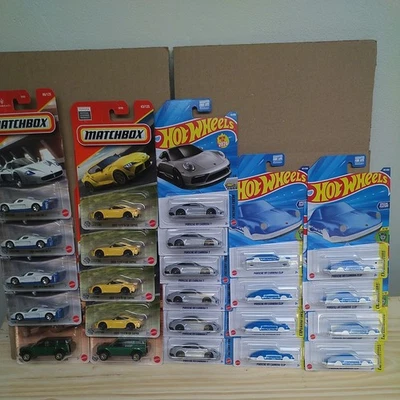 Hot Wheels & matchbox Maserati -Toyotai Supra-Ford bronco- Porsche 911 Carreras  - Image 1 of 4