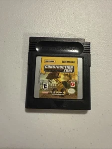 Nintendo Game Boy Matchbox Caterpillar Construction Zone Authentic Game - Picture 1 of 8