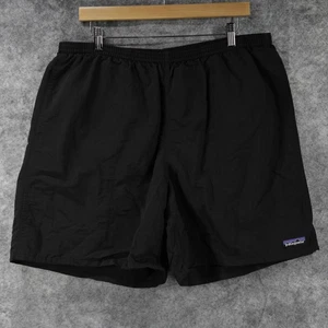 Patagonia Baggies Shorts Mens XL Black Swim Trunks Recycled Nylon Lined Pocket - Picture 1 of 9