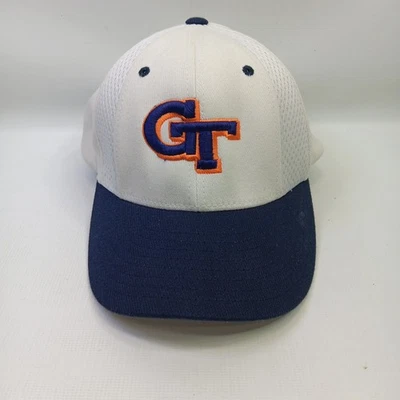 Georgia Tech Trucker Cap Hat Size MD-LG Richardson PTS Flex Fit Model 10 GSP - Image 1 of 4