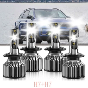 For Kia Sorento 2014-2018 4x LED Headlight Kit High Low Beam Light Bulbs 6500K - Picture 1 of 11