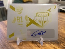 2023 Leaf Metal Cameron Latu Rookie Auto Printing Plate #1/1 State Pride 🔥📈