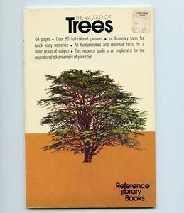 RARE 1971 The World Of Trees Reference Library Books 1969 Vintage Softcover Book - Imagen 1 de 2