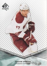 2011-12 SP Authentic Hockey #87 Radim Vrbata