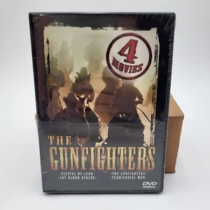 The Gunfighters DVD 4 Movies Fistful of Lead, Cry Blood Apache, Territorial Men - Imagen 1 de 4