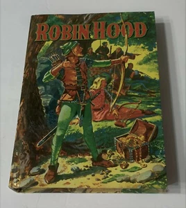 Vintage 1955 Whitman ROBIN HOOD Book Hardcover KIDS Howard Pyle ADVENTURES  - Picture 1 of 1