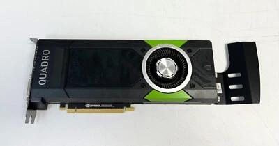 HP Nvidia Quadro P5000 16GB GDDR5 PCIE Graphics Card 913196-002 - Image 1 of 3