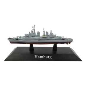 Hamburg Barco de Guerra 1:1250 Acorazado Diecast Agostini *53