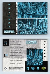 Psychlo Sketches #78 Battlefield Earth 2000 Upper Deck Trading Card